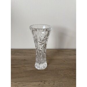 Lenox Fine Cut Crystal Bud Vase Star Design